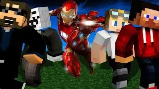 ALL NEW *AVENGERS* themed MURDER RUN! *NEW* Minecraft Mod