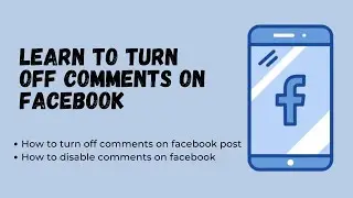 How to Turn Off Comment On Facebook Posts & Pages | How To Turn Off Comments on Facebook Post #Short