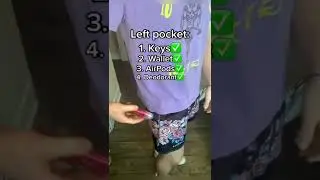How guys carry things in their pockets! (TRUTH) #shorts #guys