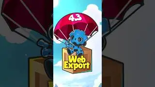 Godot 4.3 Can Export to the Web! (again) #gamedev #godot