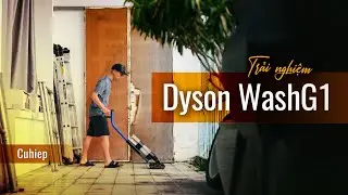 Trên tay máy lau nhà Dyson WashG1, nhẹ và đẹp