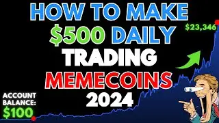 How to Make $500 Every Day Trading Crypto Meme Coins (Simple Strategy)