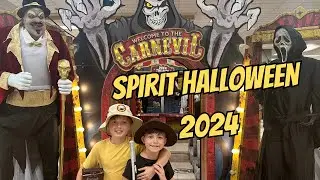 VLOG 51: What is the theme for Spirit Halloween 2024 | Vlog tour | Costume and animatronics