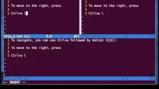 Vim Tutorial - Split Screen