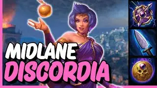 Even with a handicap, games are too easy! Discordia Midlane - Smite MOBA Gameplay