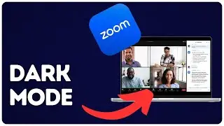 How to change theme mode to dark on Zoom?