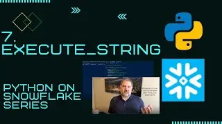 How to Use execute_string for Many SQL Statements Using Python on Snowflake