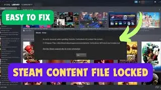 steam content file locked - easy to fix