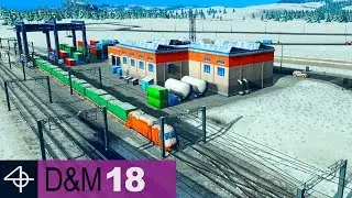 FINALLY! Cargo Train Terminal Hub | Unmodded Cities: Skylines – Design and Manage, Part 18