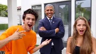 SURPRISING MY FRIENDS WITH PRESIDENT OBAMA!!