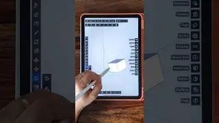 How to Rotate in Sketchup on iPad |Day9| #shorts #sketchup #ipad #drawing  #sketchuptutorial