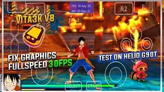 One Piece Unlimited World Red Vita3K Emulator V8 Best Settings + Fix Graphical Glitch!
