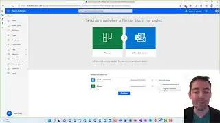 How to automatically send an email when a Planner task is completed using a Power Automate template