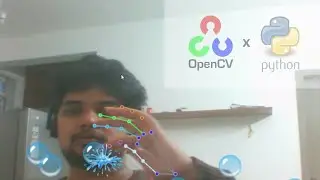 Virtual Bubble Pop game using OpenCV| PyGame | Python | MediaPipe (part.2).