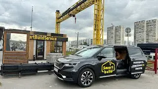 Принтер для строительства 3D печать объекта бетоном , архитектурно-строительная выставка КавказБилд