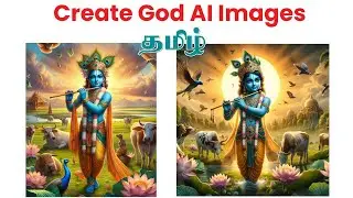 How to Create God Images with AI Arts | Tamil