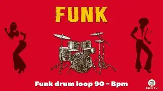 Funk Drums Loop - 90 BPM