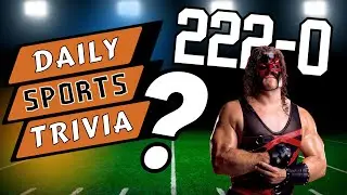 Biggest Blowout in College Football History? | Daily Sports Trivia Questions