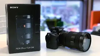 Sony 24-70mm GM Unboxing and Overview in 4K