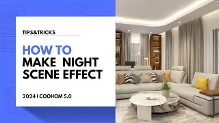 How to make night scene effect