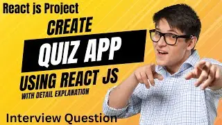 React js project | Quiz app | React js tutorial with project | react project for beginner