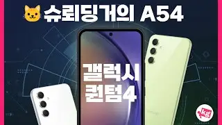 슈뢰딩거의 A54🐱갤럭시 퀀텀4 사왔습니다