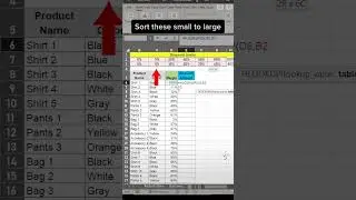 Excel tip how to use hlookup #exceltips