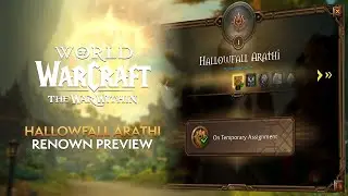 Hallowfall Arathi Renown REWARDS! Mounts/Transmog/Pets/Titles & More | War Within