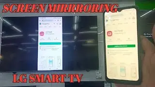 HOW TO SCREEN SHARE LG SMART TV; using LQ ThinQ application