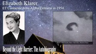 Elizabeth Klarer, ET Contactee from Alpha Centauri 1of4  Low music