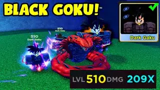 I Made The Insanely Powerful Black Goku...But Now what? -Anime Fighters Simulator