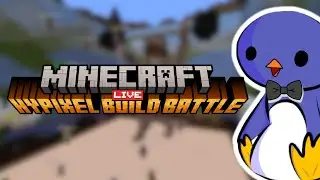 Playing Minecraft Hypixel Build Battle Live!