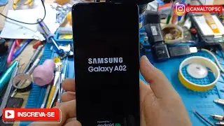 Samsung Galaxy a02 travado esquentando não funciona a tela e não desliga resolva sem formatar