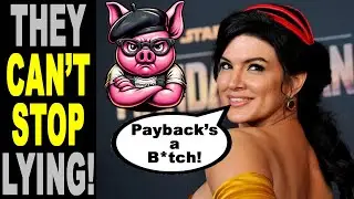 Woke Pro Disney Cancel Pigs ATTACK Gina Carano Over Lawsuit!