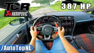 VW Golf MK7.5 GTI TCR *AKRAPOVIC* POV Test Drive by AutoTopNL