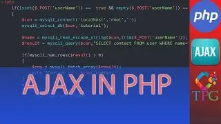 PHP AJAX Tutorial