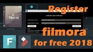 Wondershare Filmora 8.5 Register 100% work With License Key & Registration Code