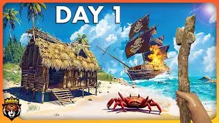 DAY 1 First Look at this AMAZING New Survival Game!