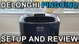 DeLonghi Pinguino 14000 BTU Portable Air Conditioner - Setup And Detailed Review!