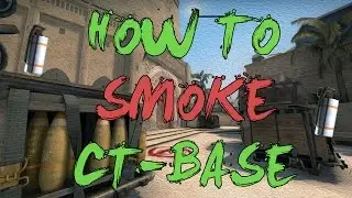 CSGO: Tutorial How to smoke CT-Base on mirage - 3 easy smokes