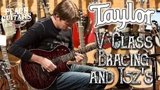 Taylor Guitars 2018 - V-Class Bracing and T5zs