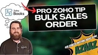 Auto-generated Numbers for Bulk Sales Orders in Zoho Books