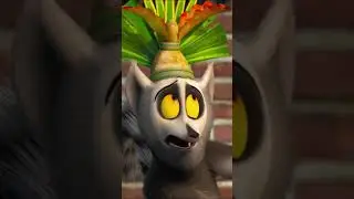 "They're after my Royal Booty!" 😱 | DreamWorks Madagascar  #kingjulien #shorts