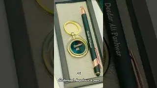 Customied  keychain & pen by apna e bazar #Ab #foryou #navalgiftshop #Shorts