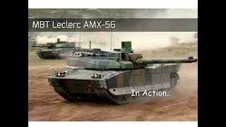 HD || MBT LECLERC || AMX-56 In Action || Démonstration De Puissance Du Leclerc