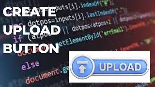 Custom File Upload Button only in HTML & CSS || how to make a file upload button in html