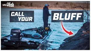 How to Bass Fish Bluff Walls in the Winter