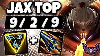 Jax vs Urgot TOP [ TripleKill ] Korea Master Patch 14.17 ✅