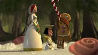 Shrek - The Gingerbread man dancing