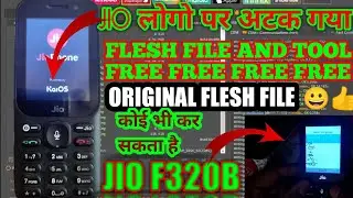 jio phone hang on logo problem solw unlock tool jio f320b hang on logo solution working flesh 2022